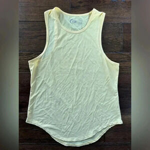 ZYIA Light Yellow Tank Top- size Medium
